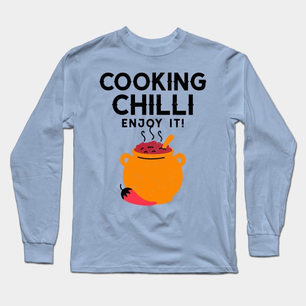 Cooking Chilli Long Sleeve T-Shirt by Epic Hikes